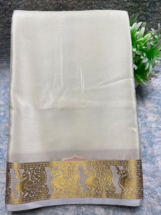 Pure Mysore Silk Saree.