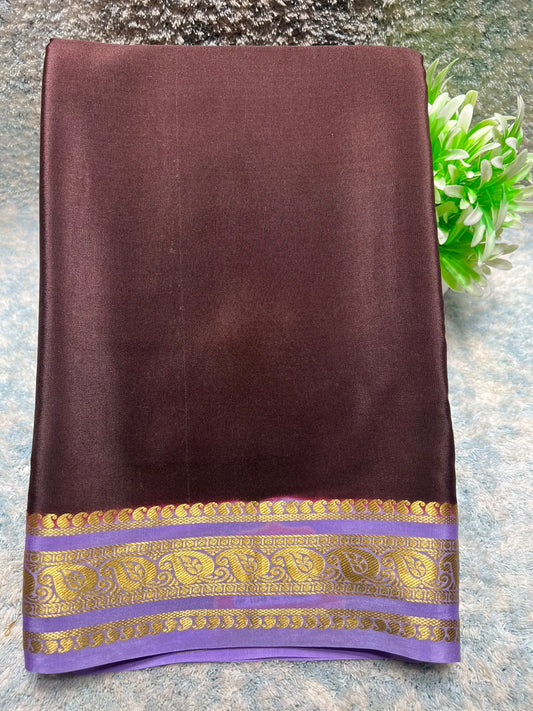 Pure Mysore Silk Saree.