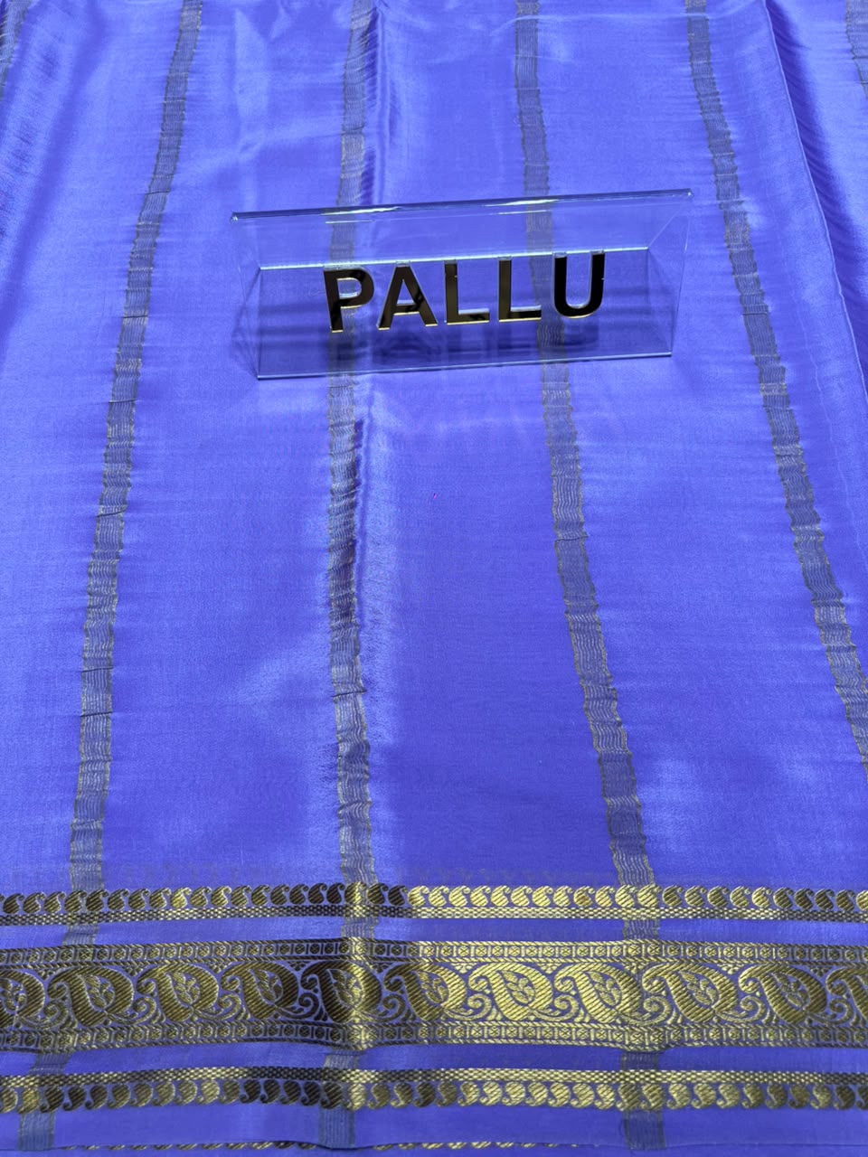 Pure Mysore Silk Saree.