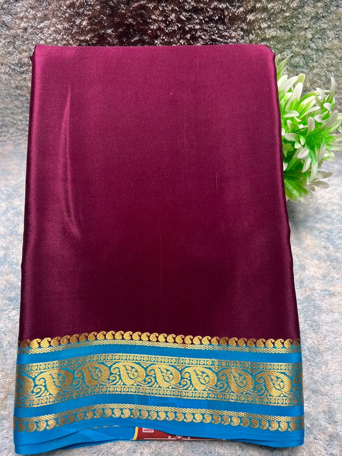 Pure Mysore Silk Saree.