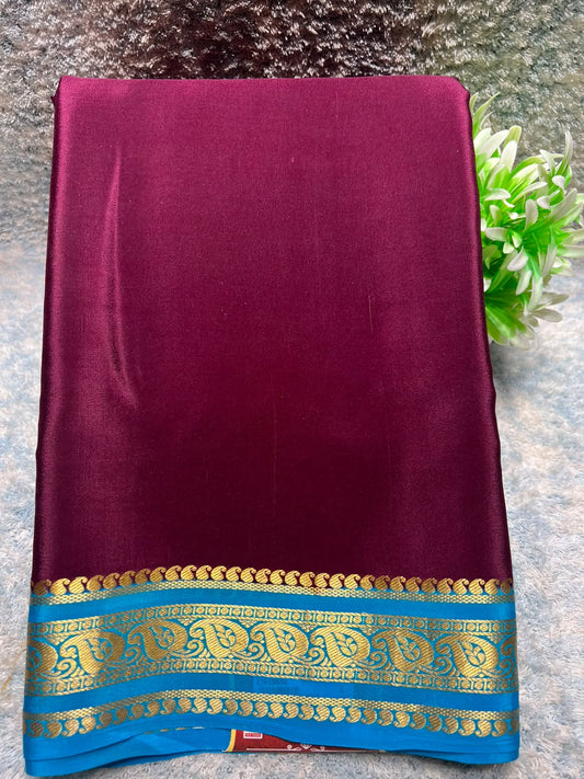 Pure Mysore Silk Saree.