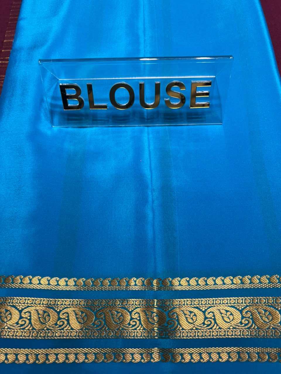 Pure Mysore Silk Saree.