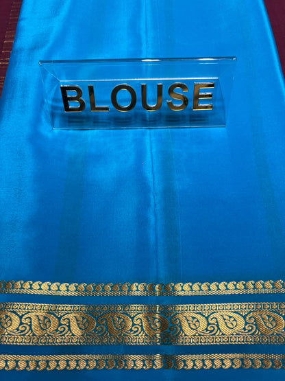Pure Mysore Silk Saree.