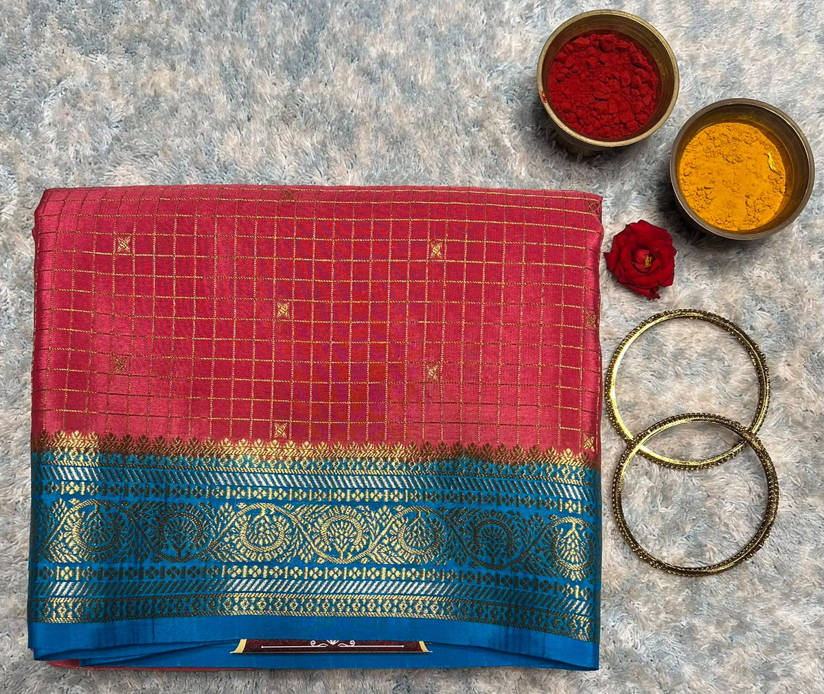 Pure Mysore Silk Saree.