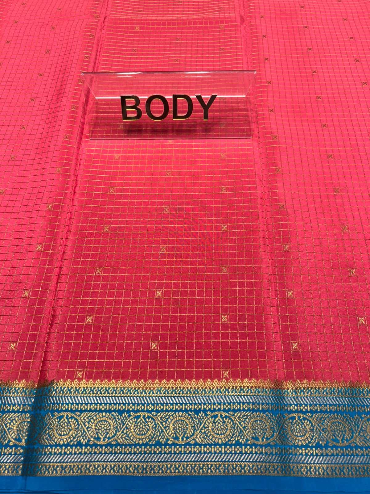 Pure Mysore Silk Saree.