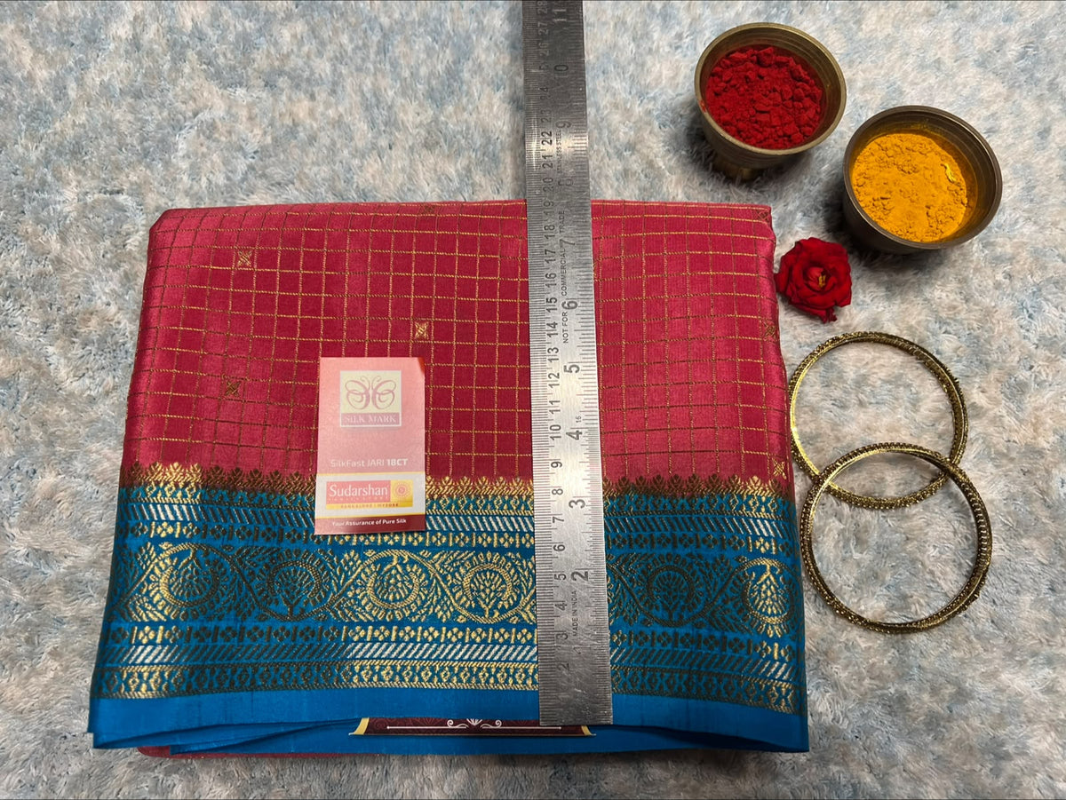 Pure Mysore Silk Saree.
