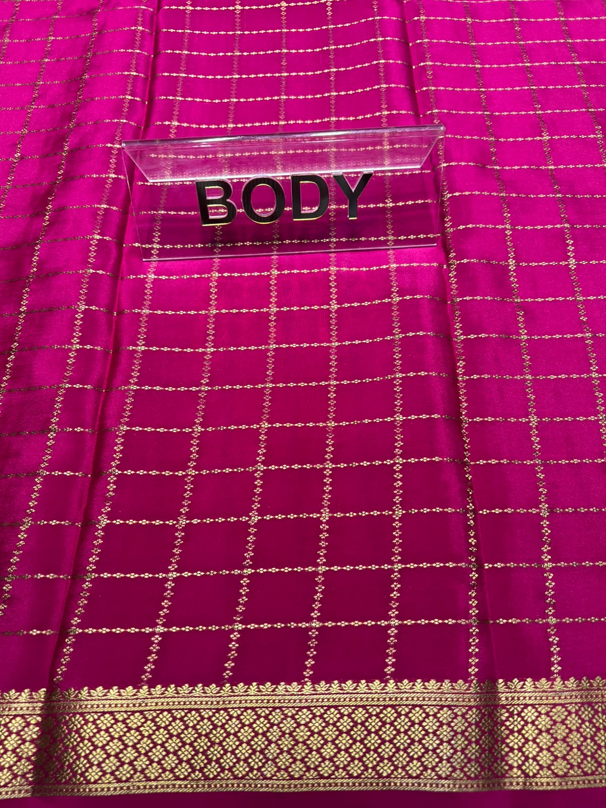 Pure Mysore Silk Saree.