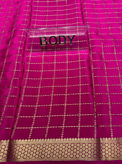 Pure Mysore Silk Saree.