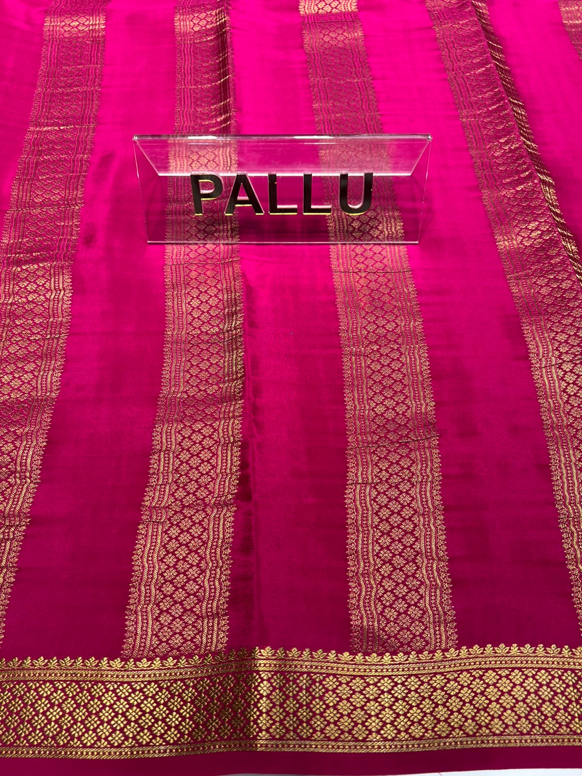 Pure Mysore Silk Saree.