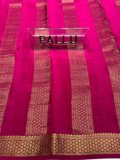 Pure Mysore Silk Saree.