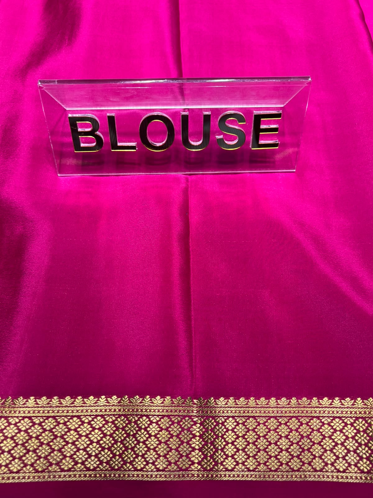 Pure Mysore Silk Saree.