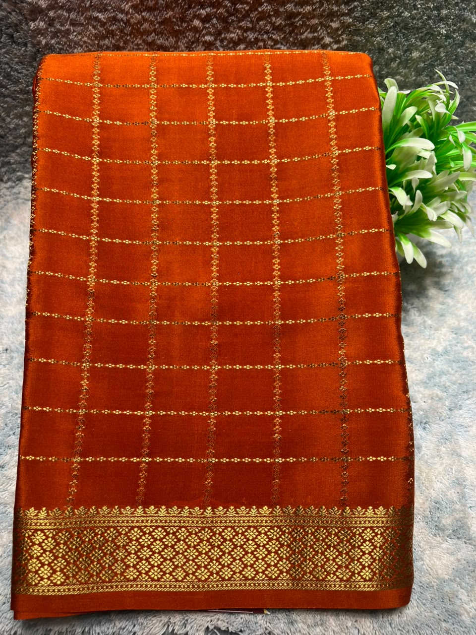 Pure Mysore Silk Saree.