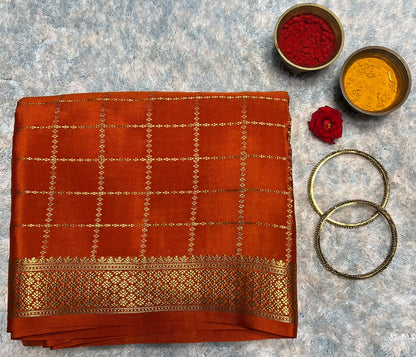 Pure Mysore Silk Saree.