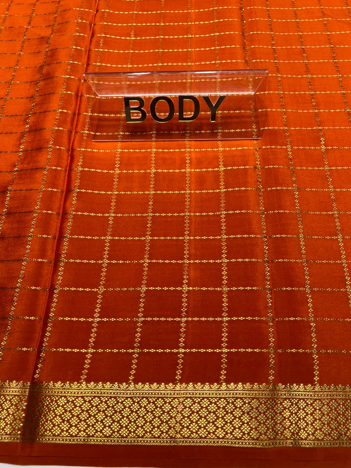 Pure Mysore Silk Saree.