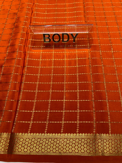 Pure Mysore Silk Saree.