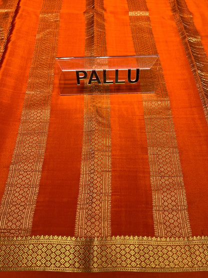 Pure Mysore Silk Saree.