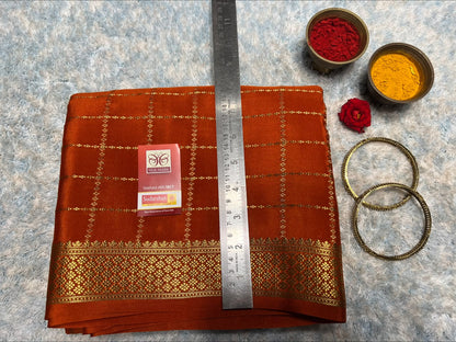 Pure Mysore Silk Saree.