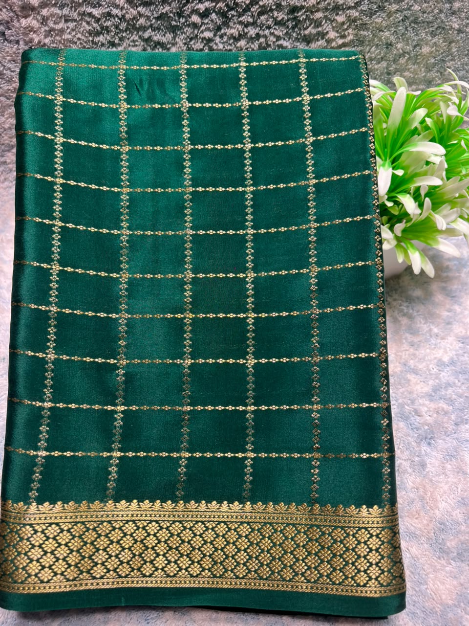 Pure Mysore Silk Saree.