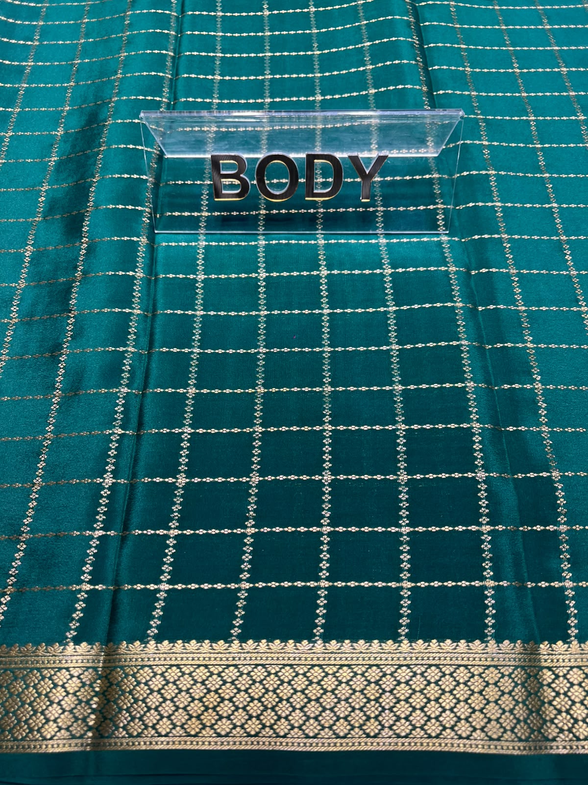Pure Mysore Silk Saree.