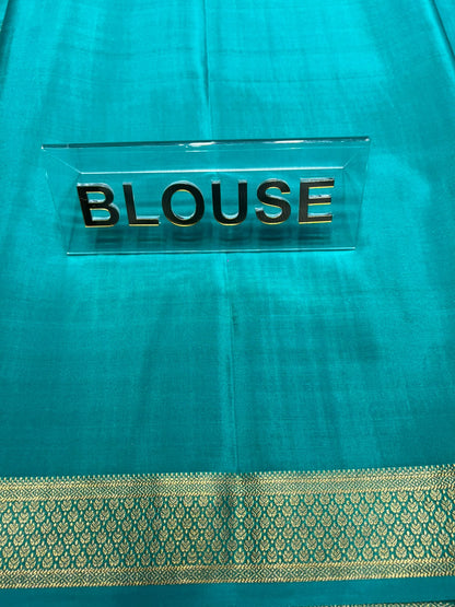 Pure Mysore Silk Saree.