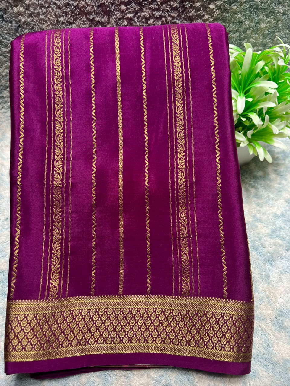 Pure Mysore Silk Saree.