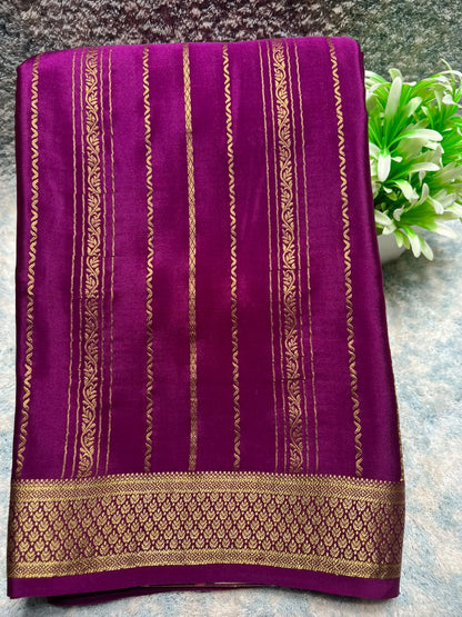 Pure Mysore Silk Saree.