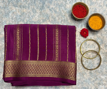 Pure Mysore Silk Saree.