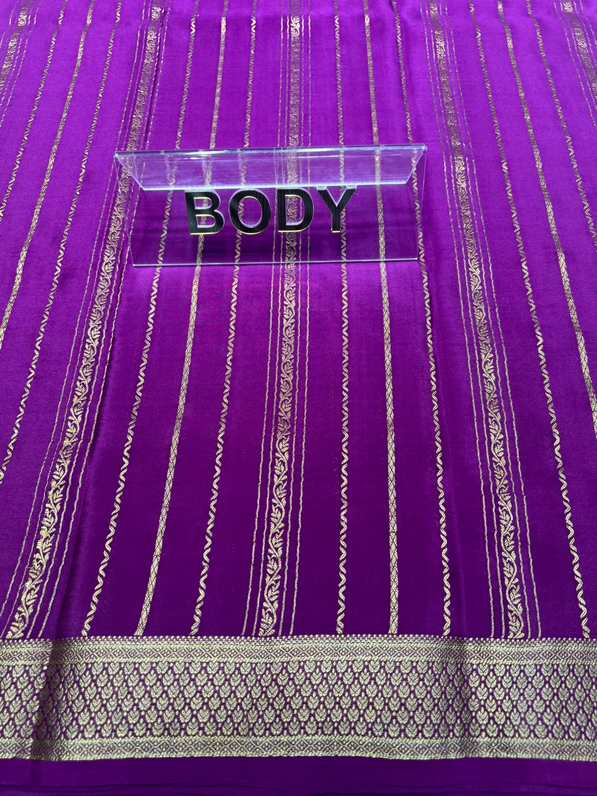 Pure Mysore Silk Saree.