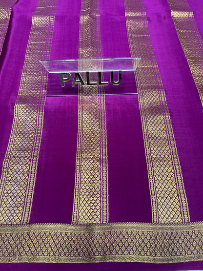 Pure Mysore Silk Saree.