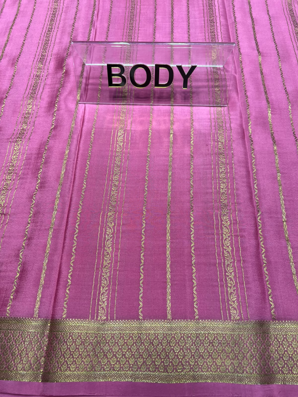 Pure Mysore Silk Saree.