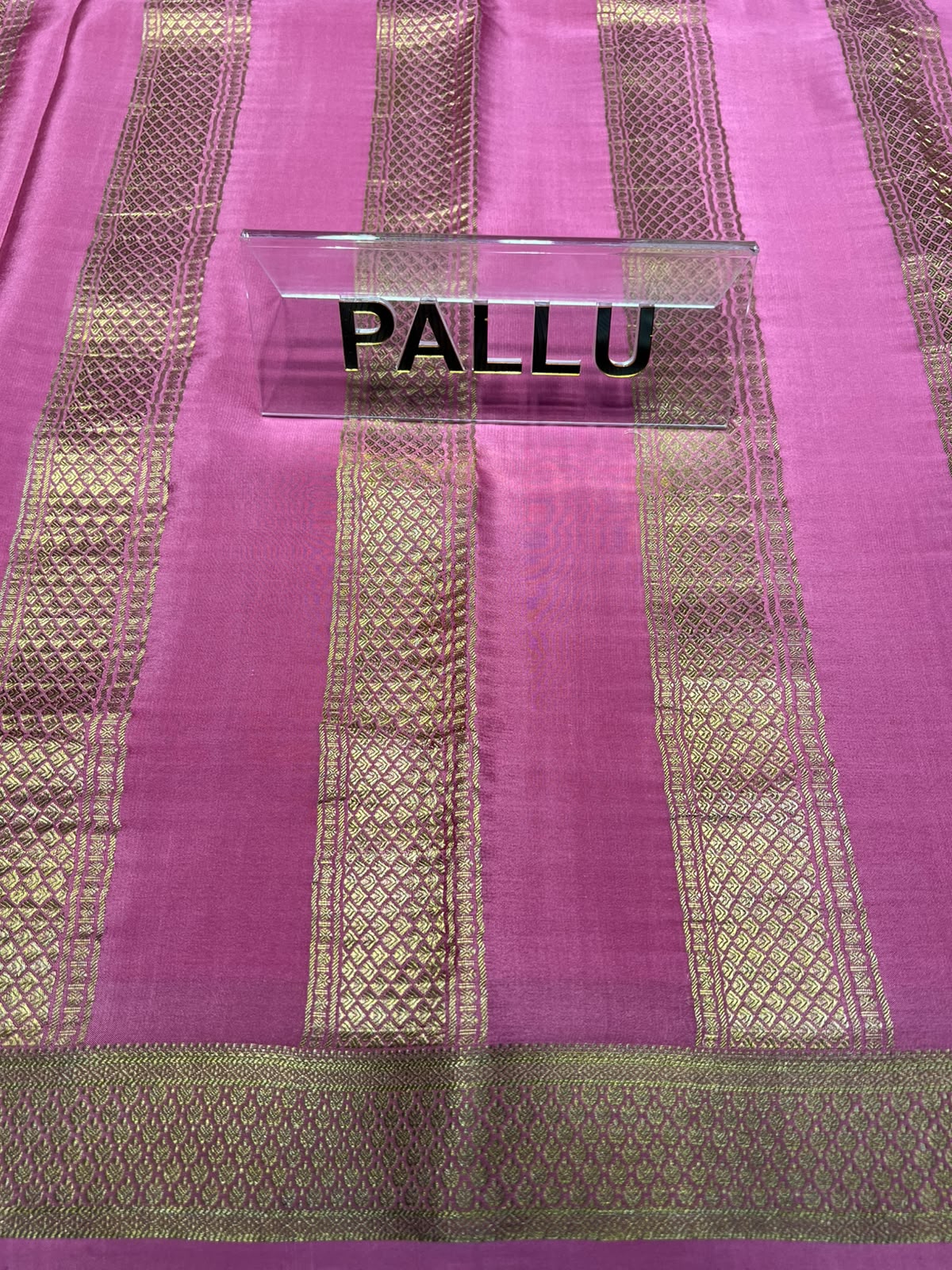 Pure Mysore Silk Saree.