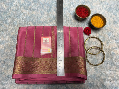 Pure Mysore Silk Saree.