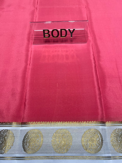 Pure Mysore Silk Saree.