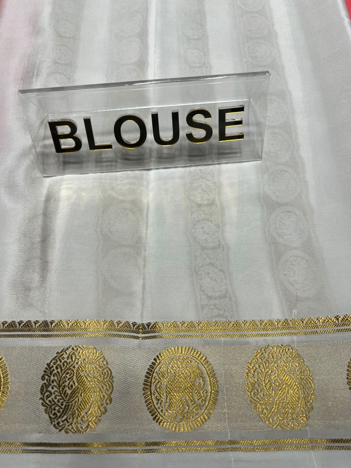 Pure Mysore Silk Saree.