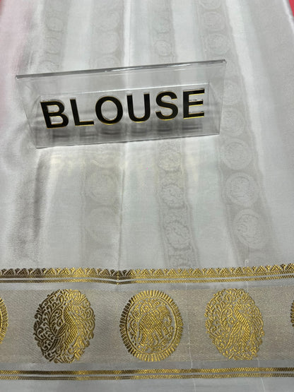 Pure Mysore Silk Saree.