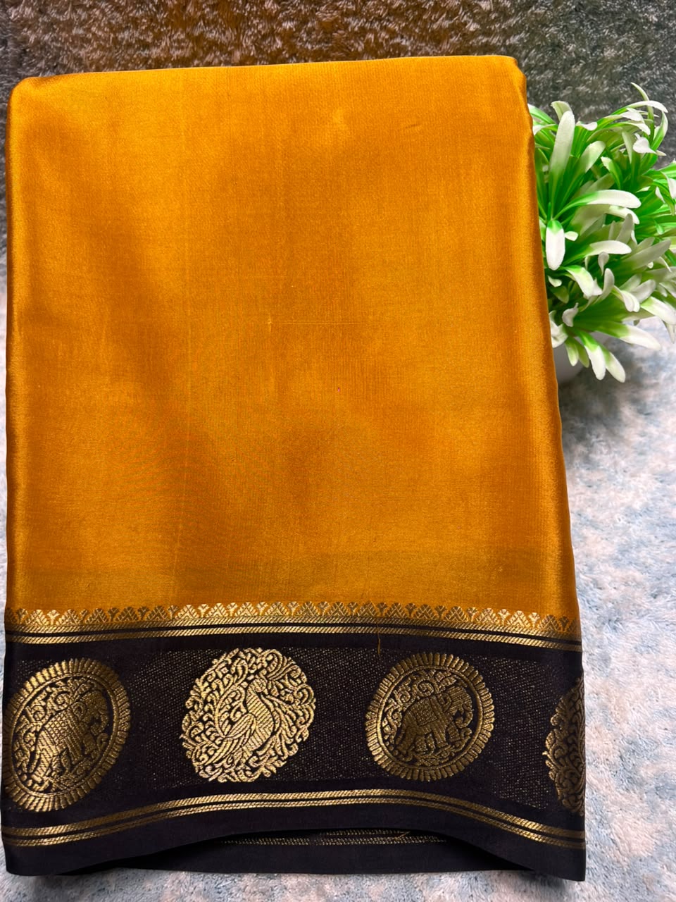 Pure Mysore Silk Saree.