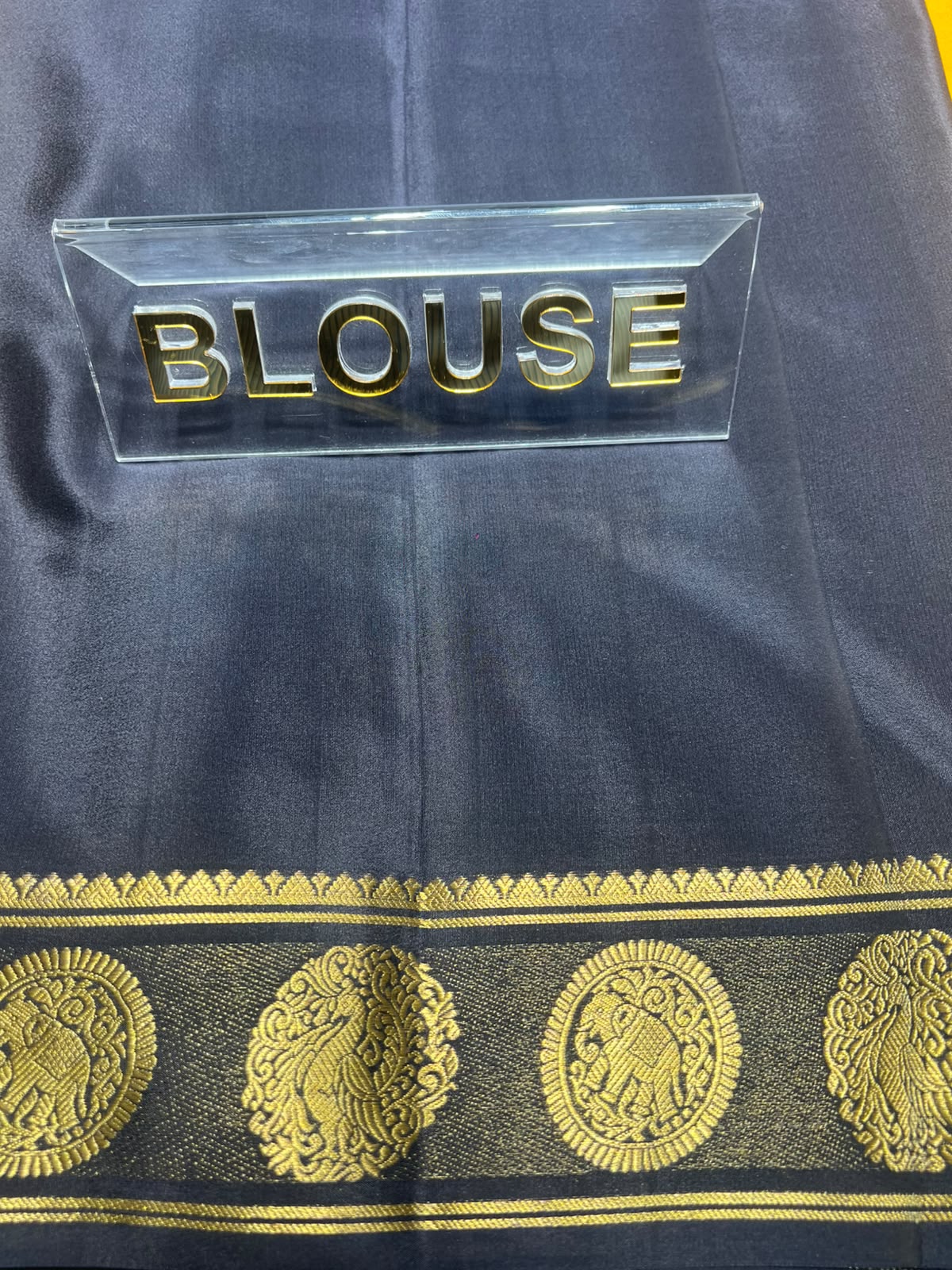 Pure Mysore Silk Saree.