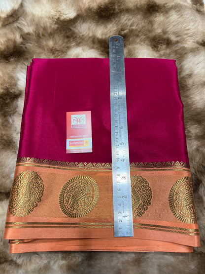 Pure Mysore Silk Saree.