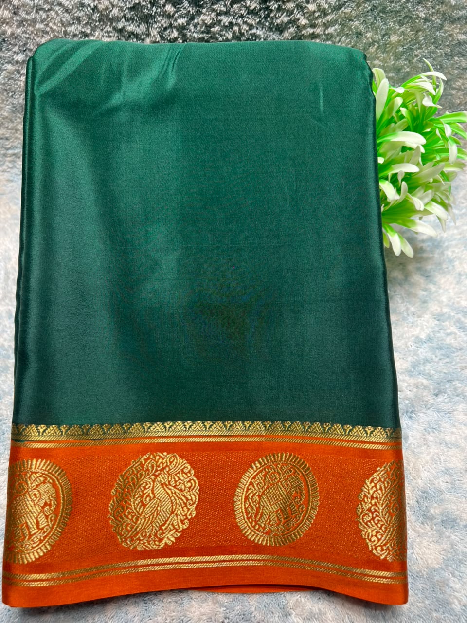 Pure Mysore Silk Saree.