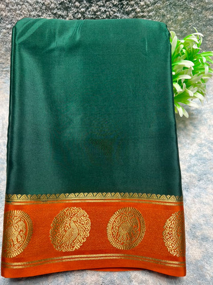 Pure Mysore Silk Saree.