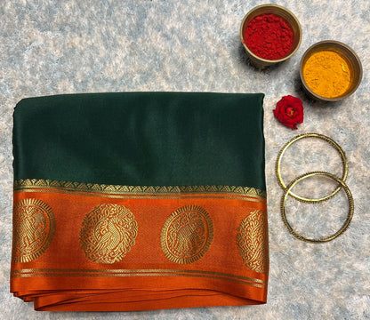 Pure Mysore Silk Saree.