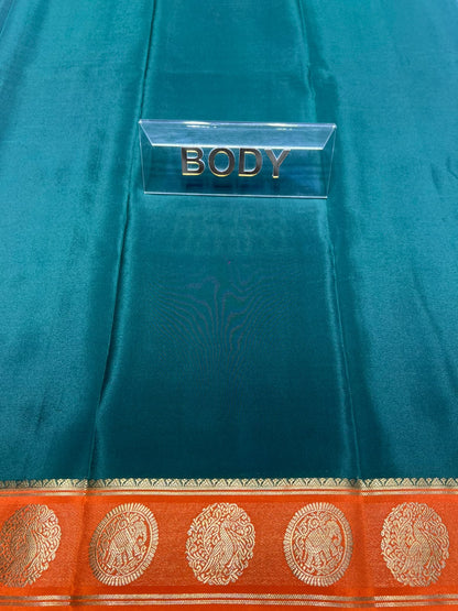 Pure Mysore Silk Saree.