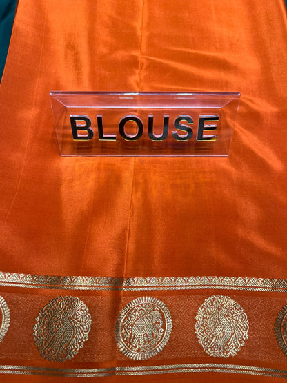 Pure Mysore Silk Saree.