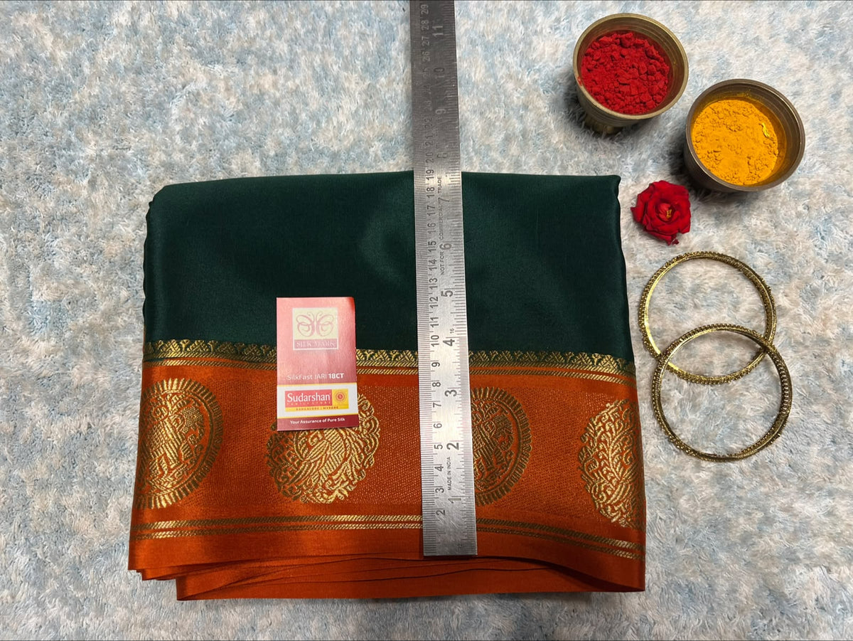 Pure Mysore Silk Saree.
