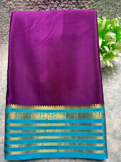 Pure Mysore Silk Saree.