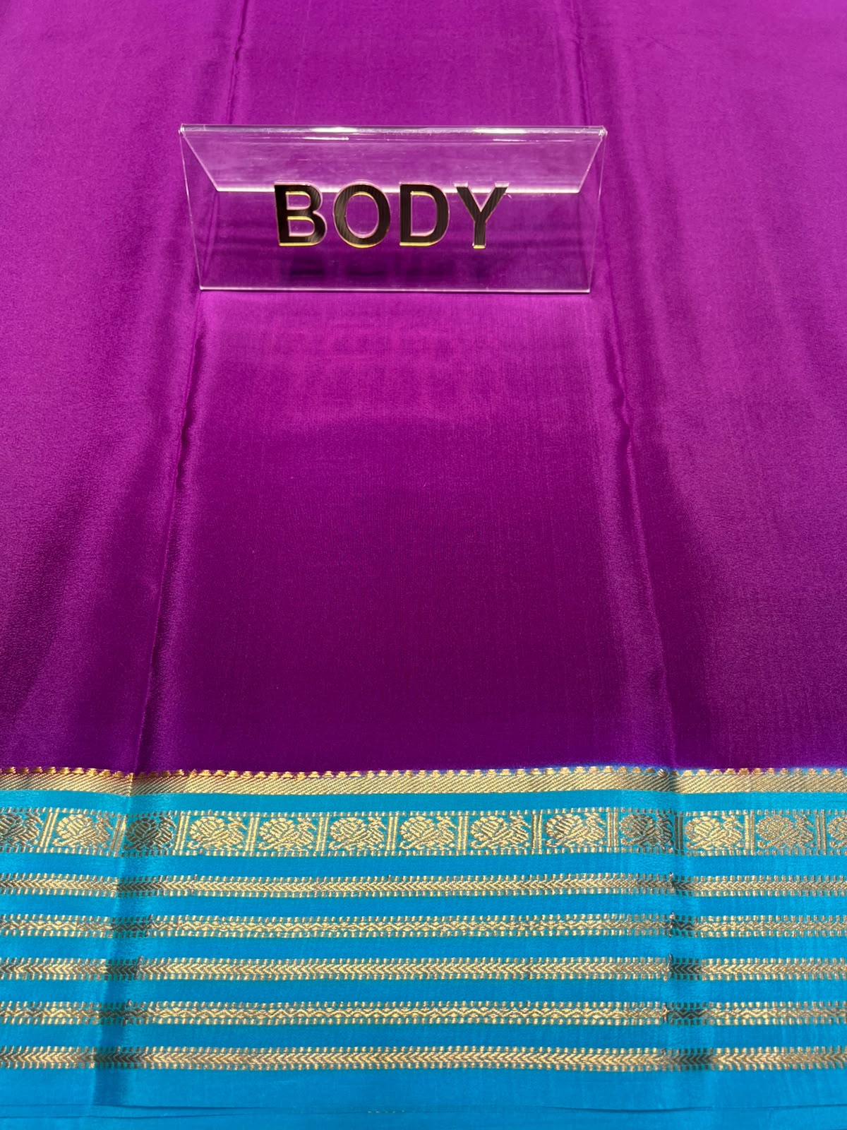 Pure Mysore Silk Saree.