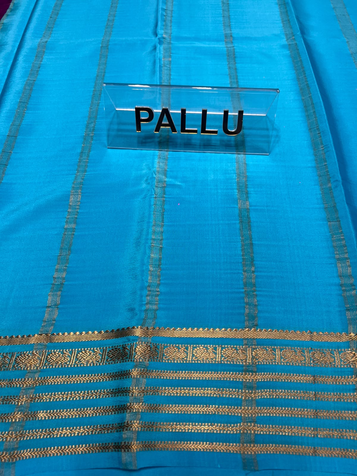 Pure Mysore Silk Saree.
