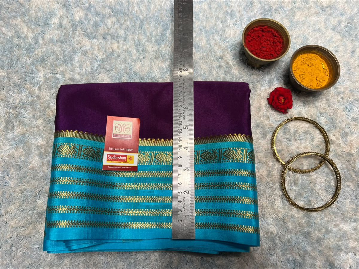 Pure Mysore Silk Saree.