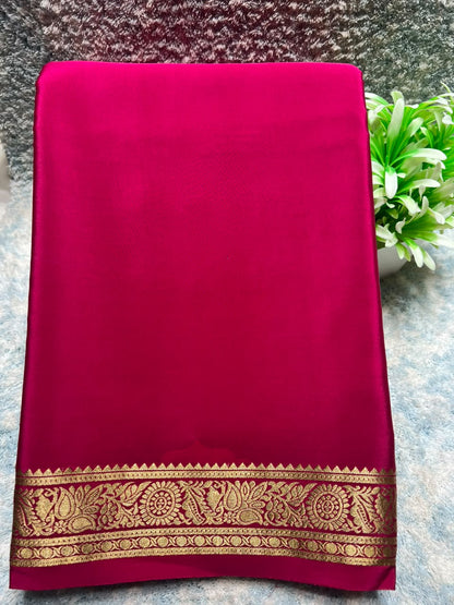 Pure Mysore Silk Saree.