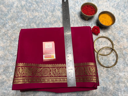 Pure Mysore Silk Saree.